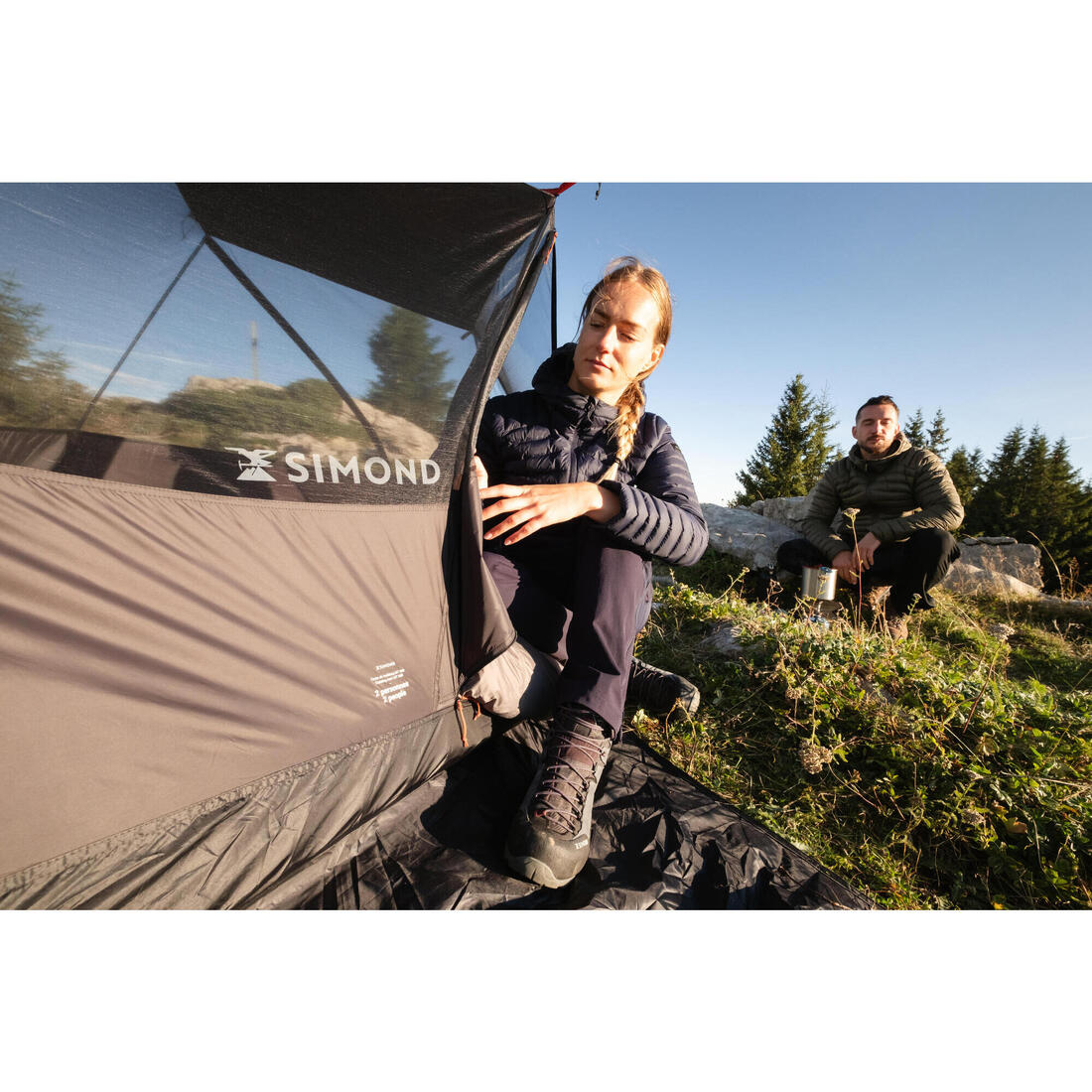 Tente dôme de trekking - 2 places - mt900