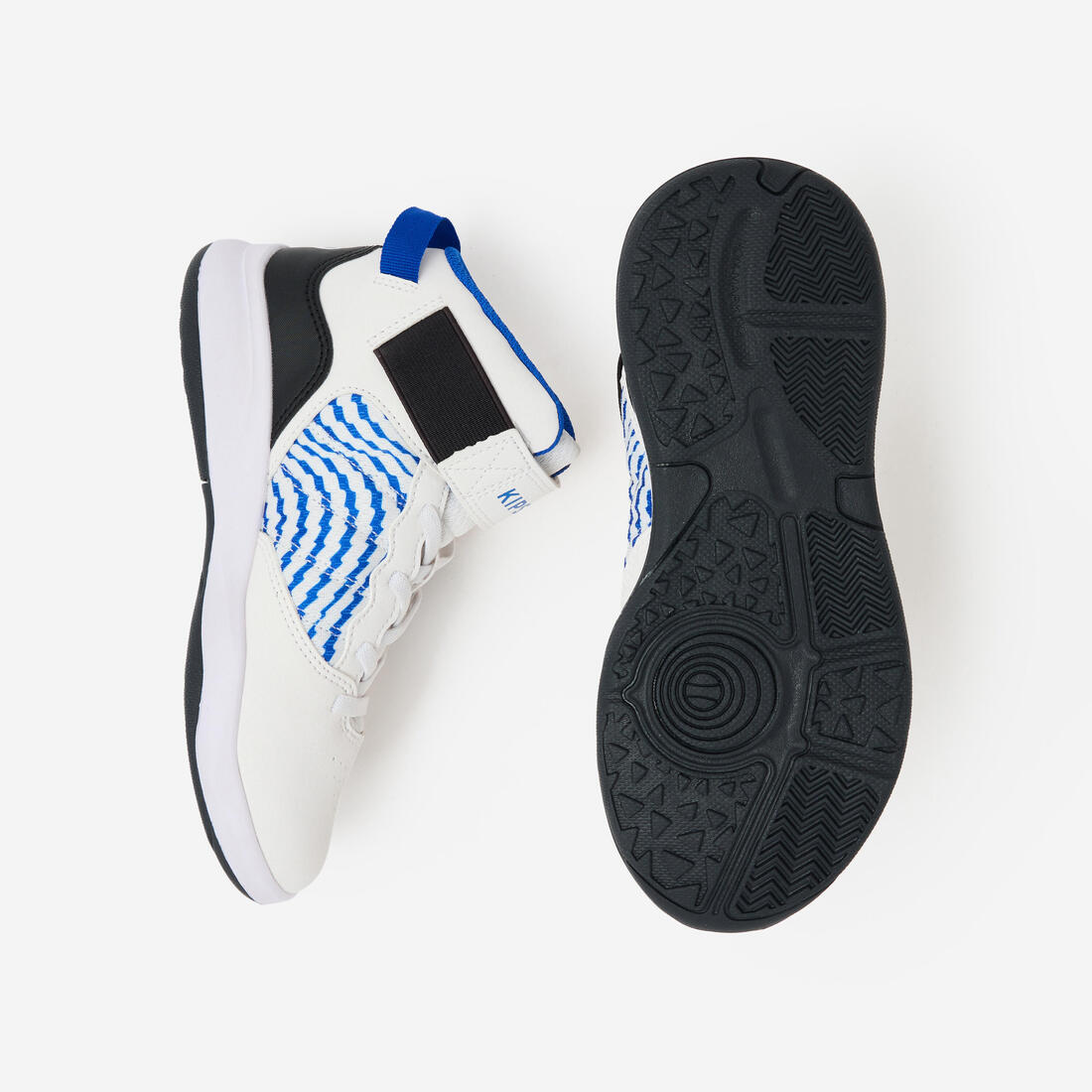 CHAUSSURES DE BASKETBALL ENFANT DEBUTANT - SE100 MARINE