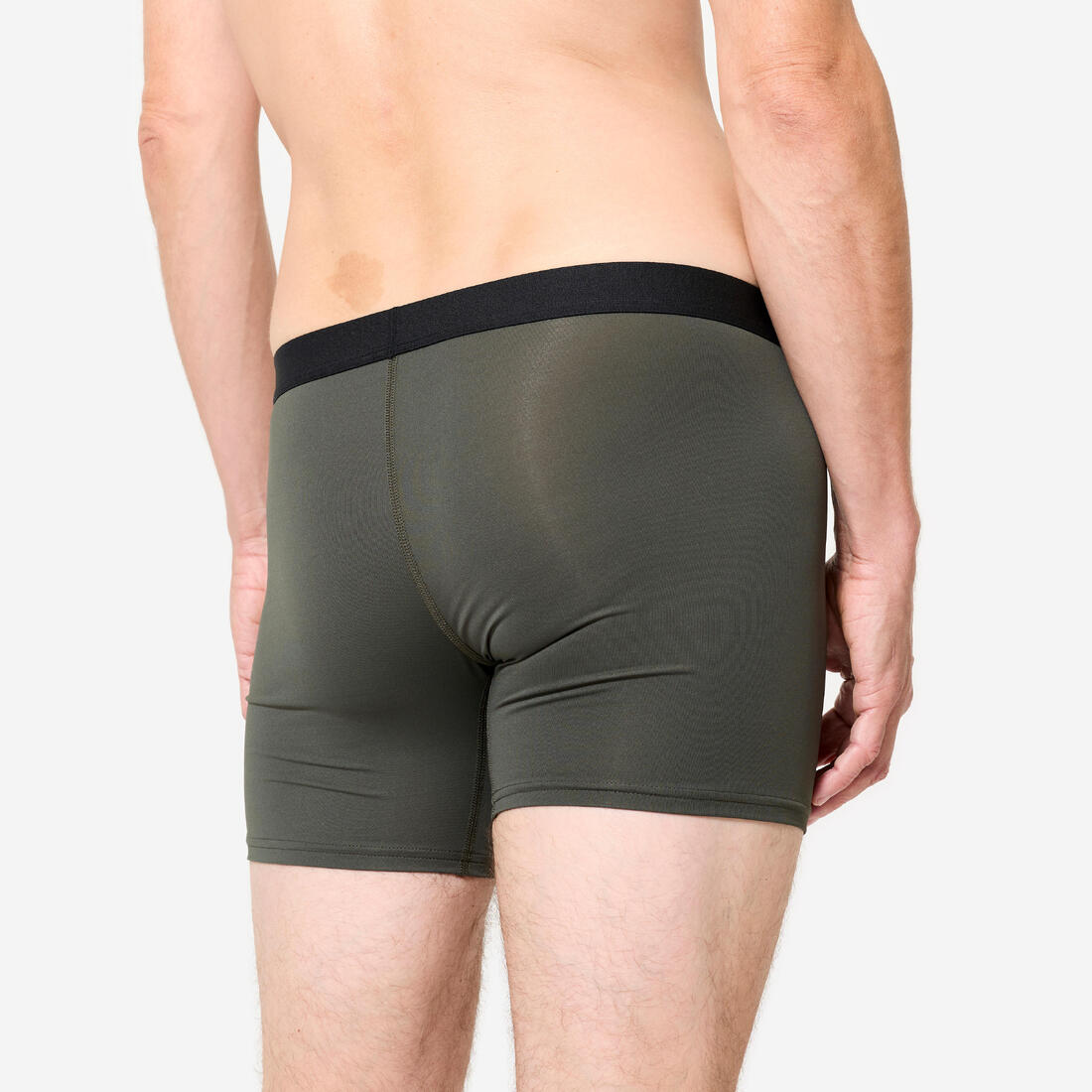 Lot de 3 boxers respirants en microfibre Homme, Bleu foncé