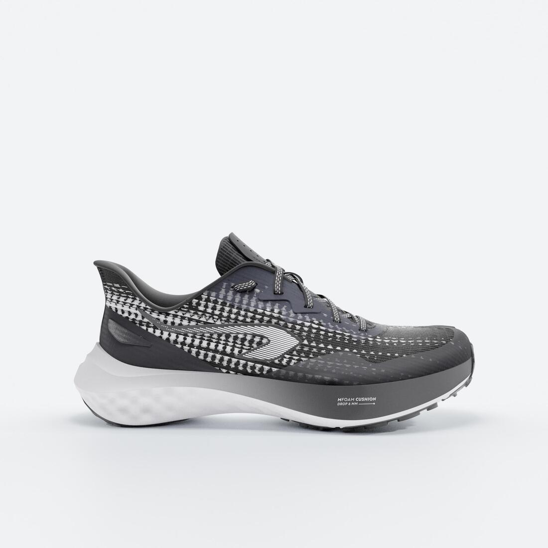 Chaussures de running Enfant - KIPRUN K500 FAST noires et jaunes