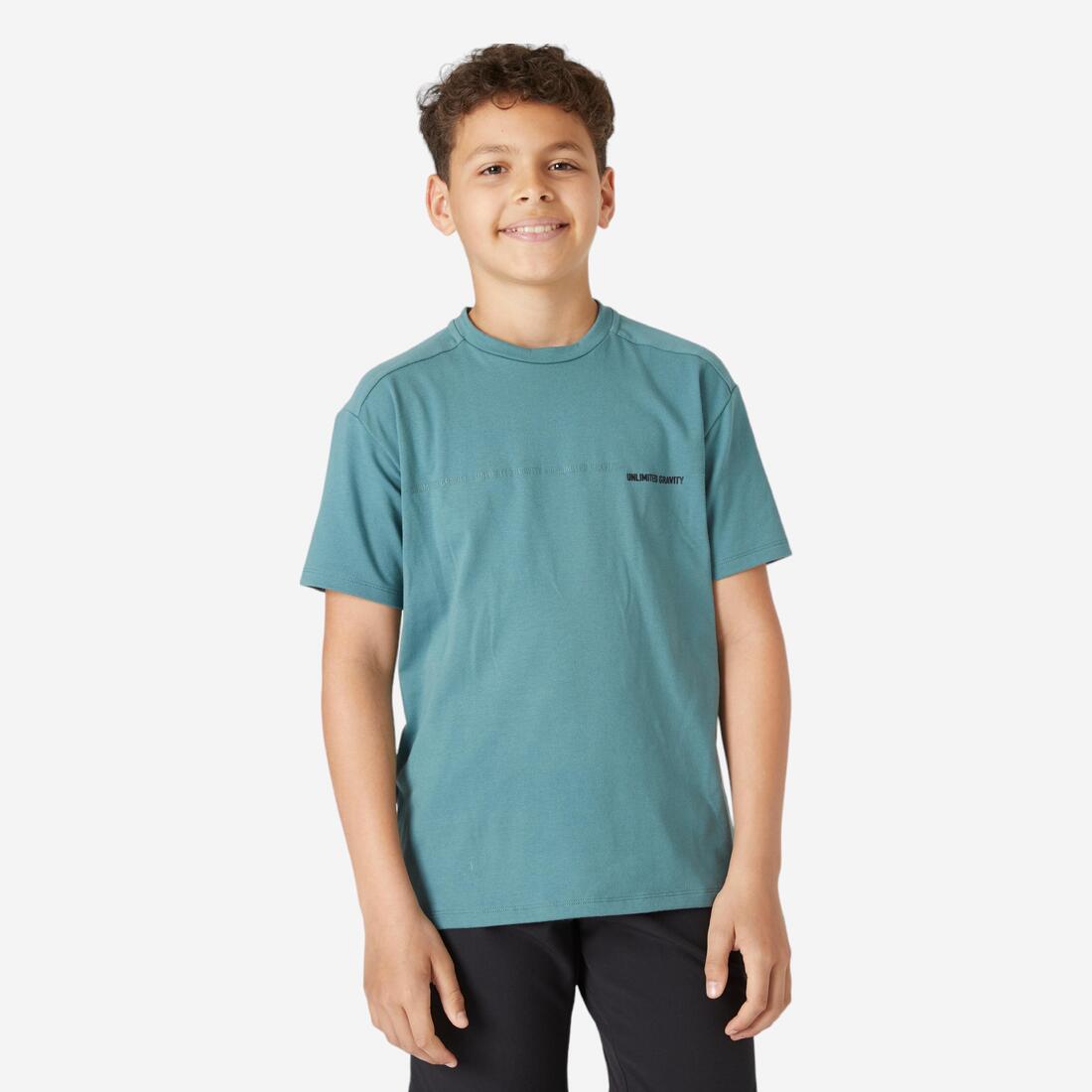 T-shirt enfant coton respirant - 500