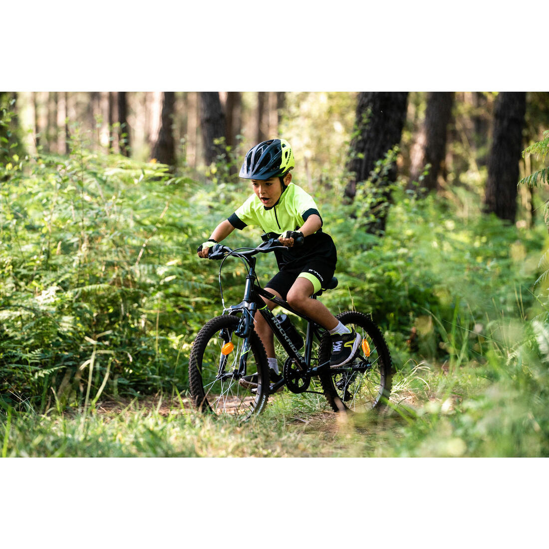 CASQUE ENFANT VTT 500 Fluo