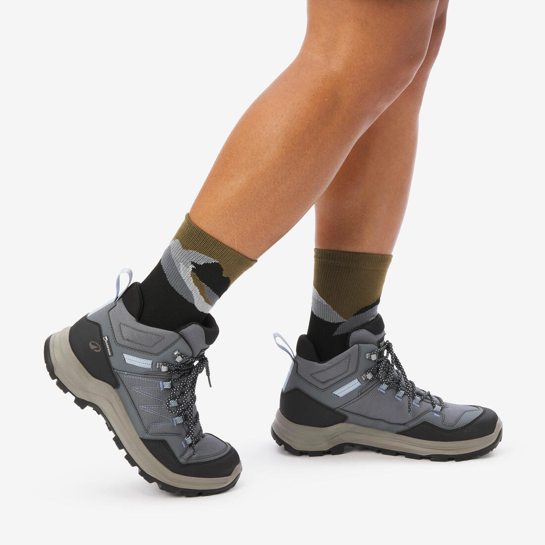 Chaussures de randonnée imperméables femme, MH100
