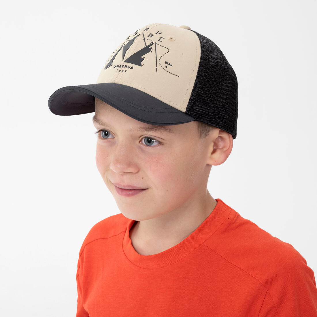 Casquette trucker verte enfant MH100