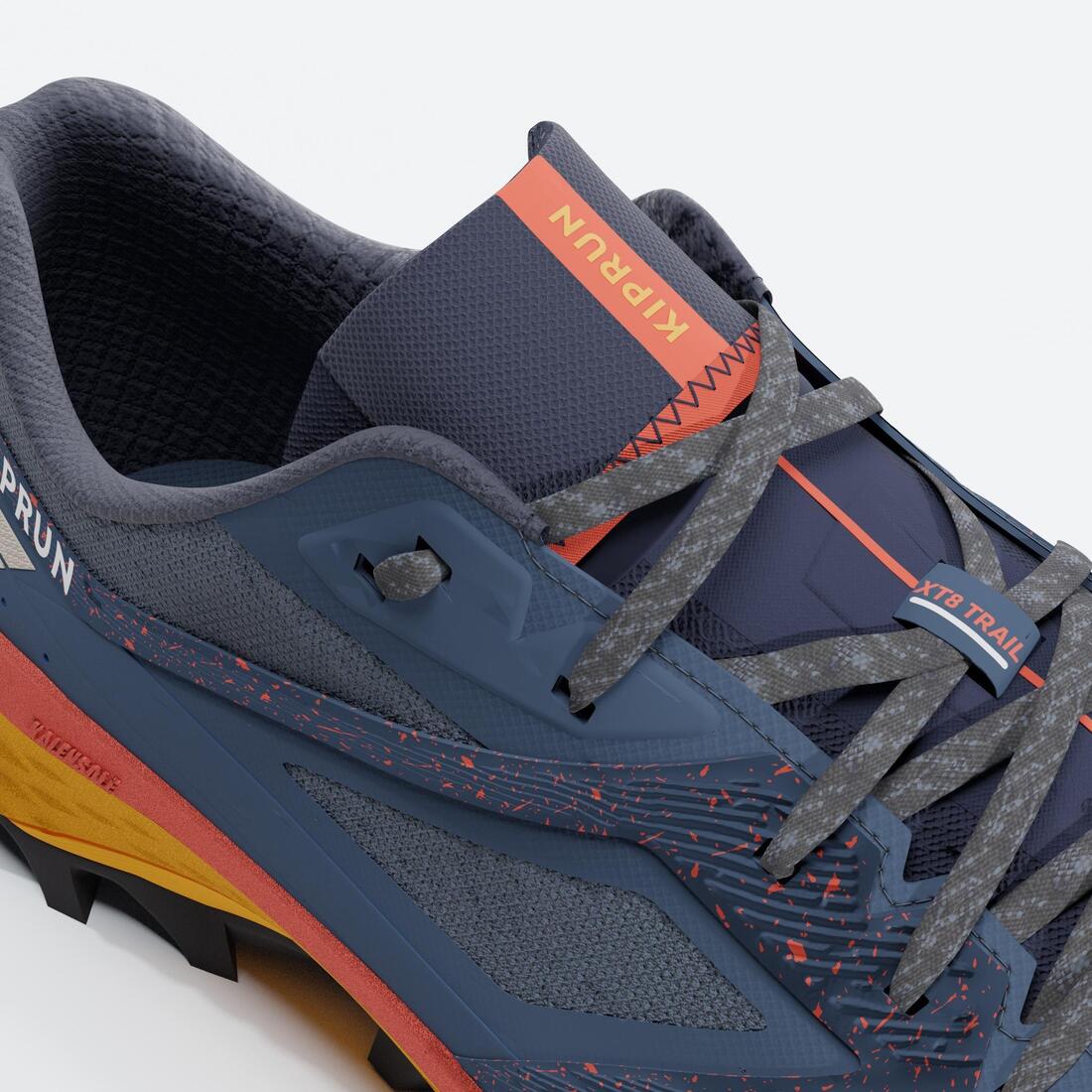 chaussures de trail running pour homme XT8 bleu et