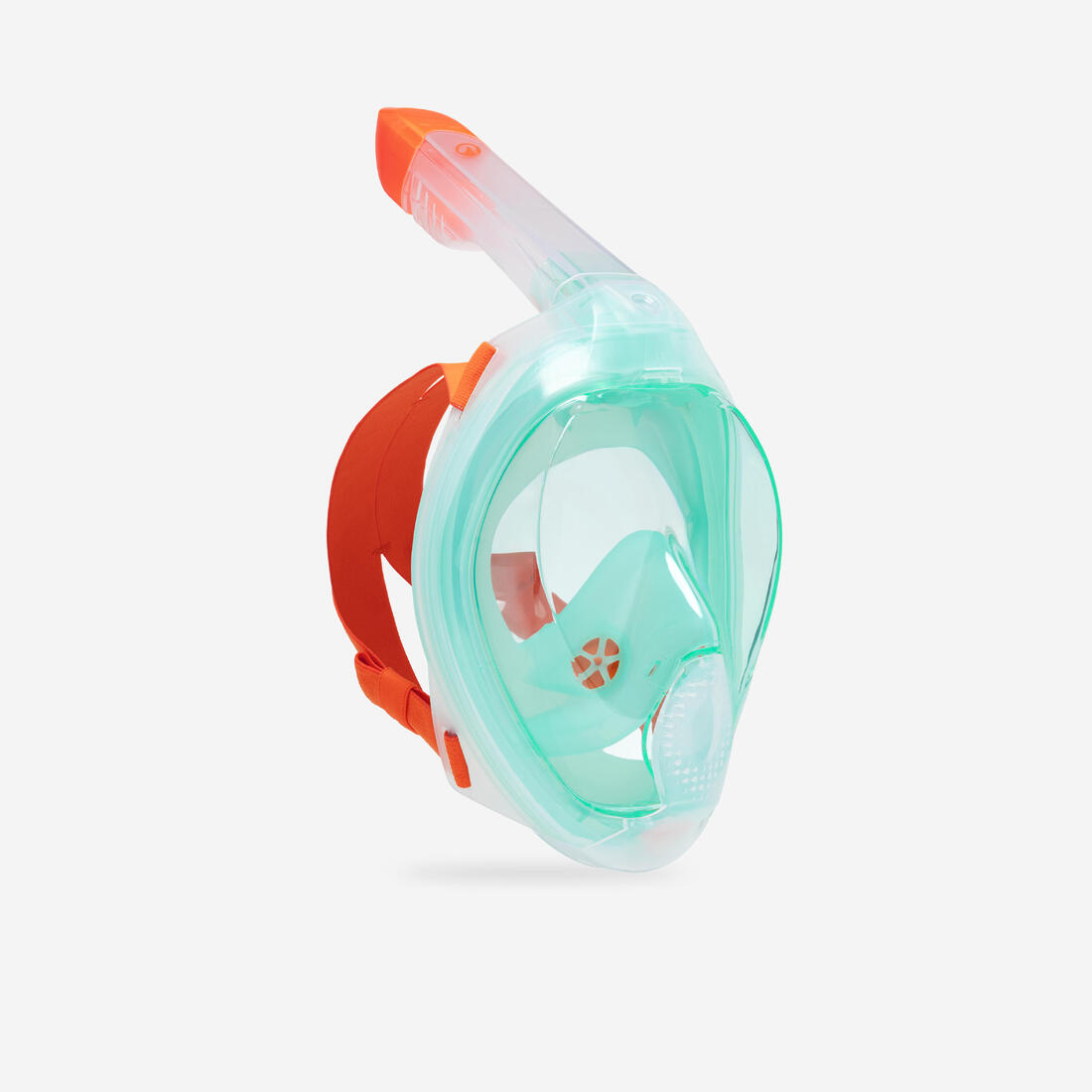 Masque snorkeling surface easybreath + avec valve acoustique > 10 ans - jungl