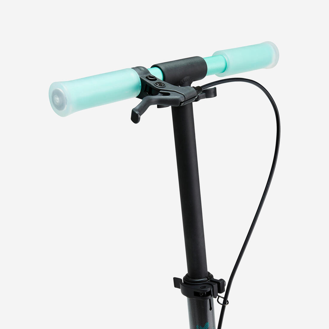 Trottinette enfant mid5 avec frein au guidon et suspension violette