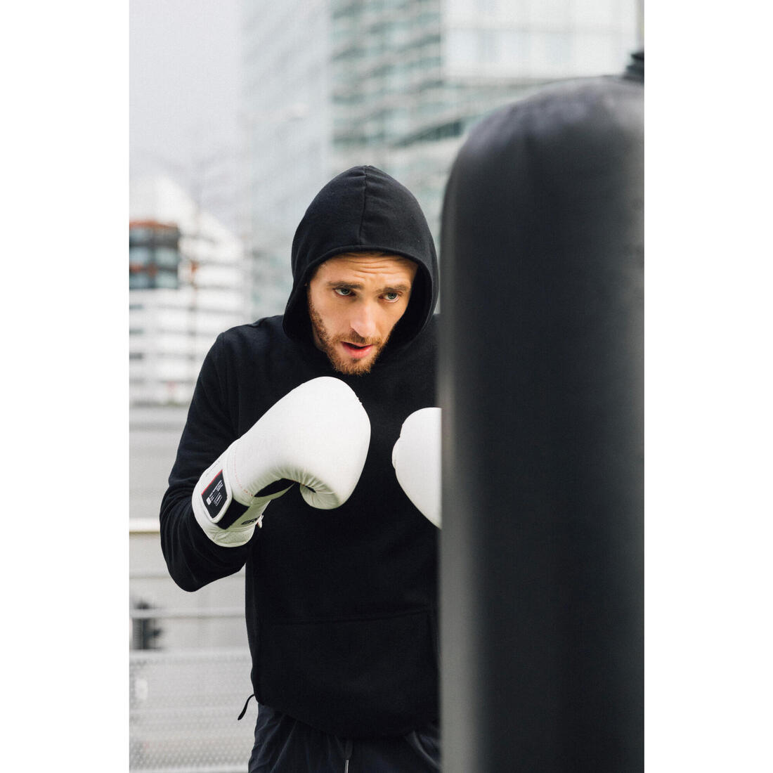 Gants de boxe avec intérieur 100% ventilé adulte, rose et