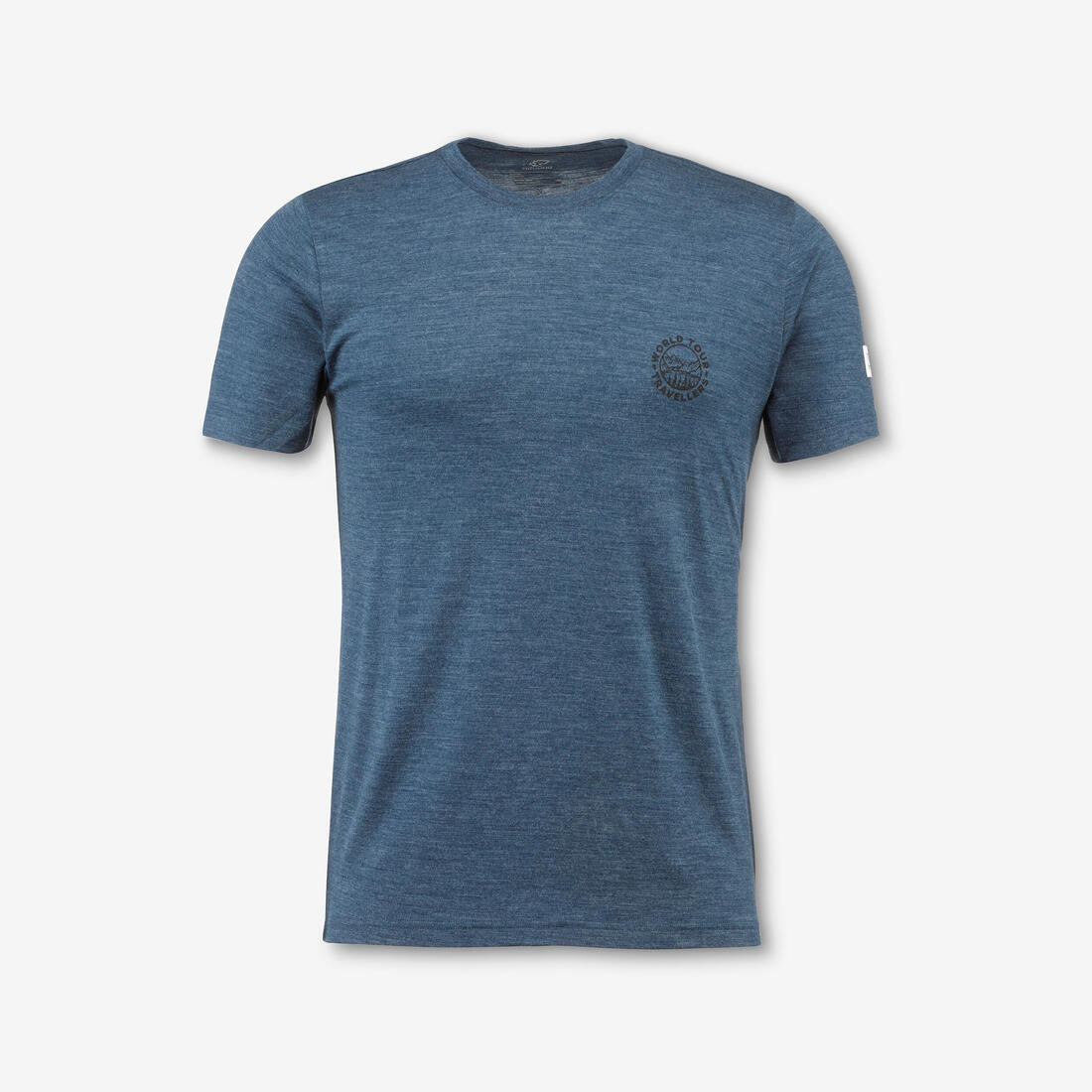 T-shirt manches courtes de trek en laine mérinos homme, Merino Fresh