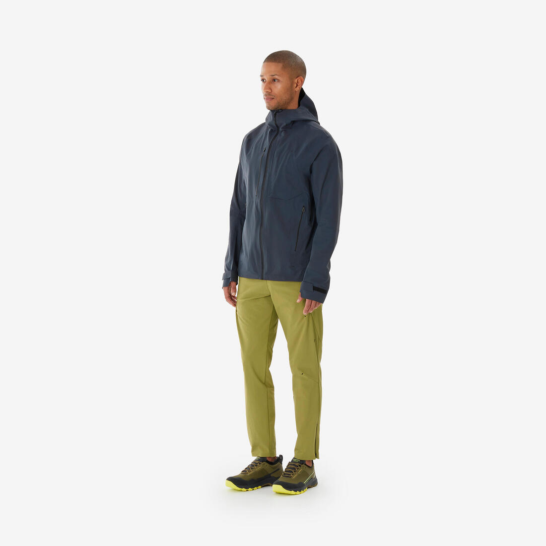 Veste de randonnée imperméable et légère homme, MH900