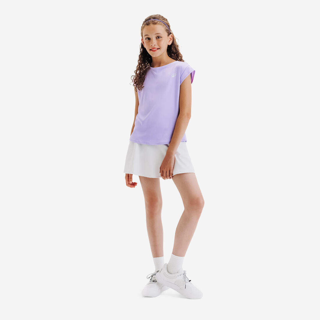 T-shirt de tennis fille - TTS500