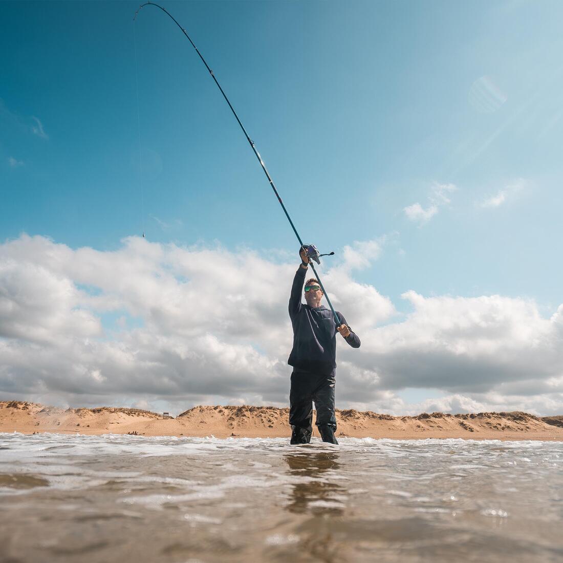 Canne surfcasting pêche en mer symbios 500 450 100-230 gr