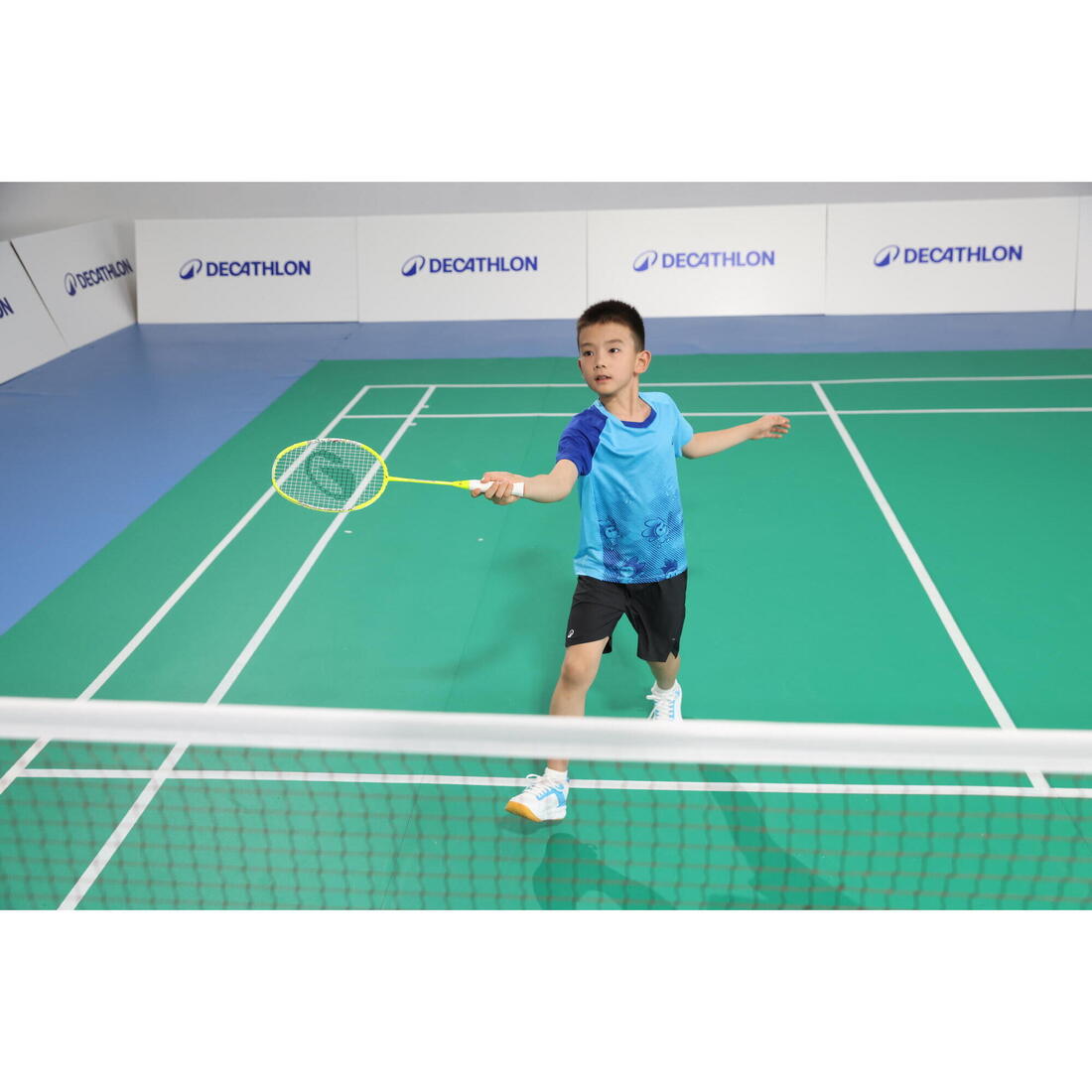 Raquette de Badminton Enfant BR Sensation 190 Easy Kid - Vert Citron