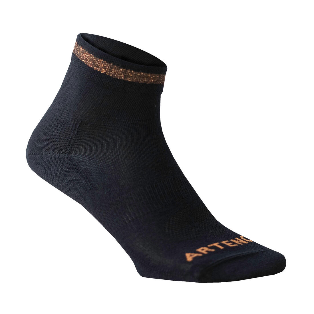 CHAUSSETTES DE SPORT MI-HAUTES RS 160 BLANCHES LOT DE 3.