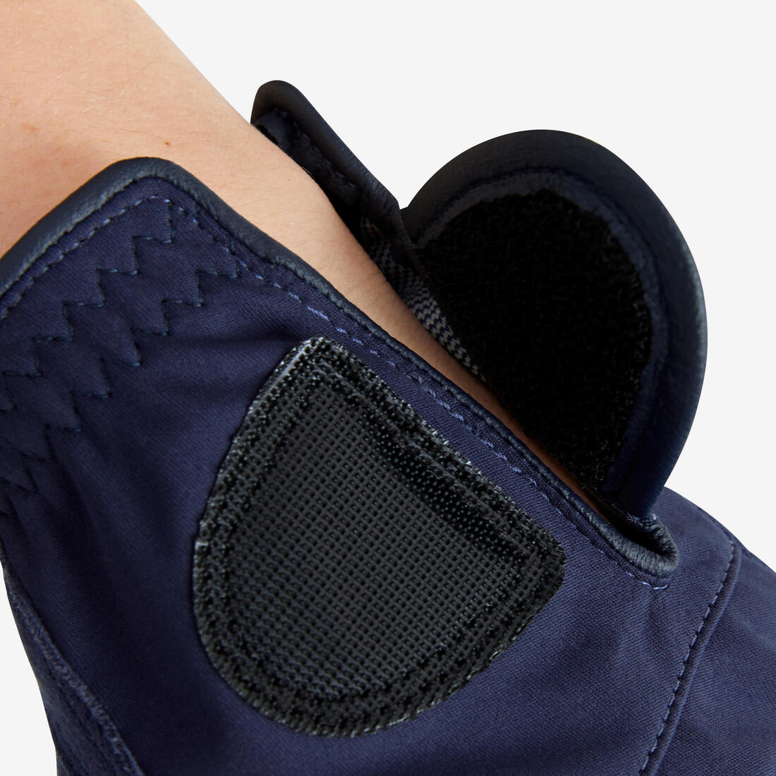 Paire de gants golf pluie femme, RW bleu marine