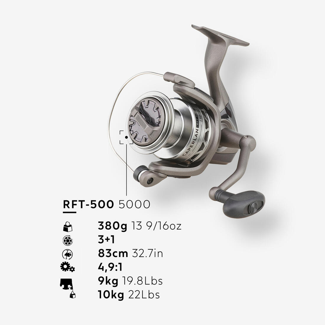 Moulinet pêche - rft 500 5000