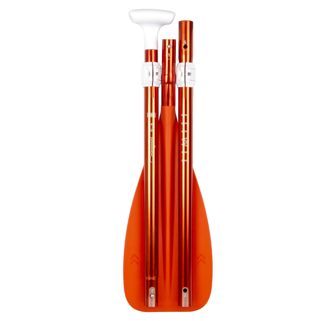 Pagaie de stand up paddle compacte 100 en 5 parties - 160-220 cm.