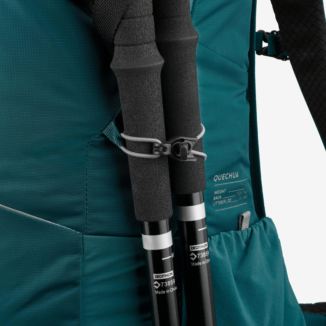 Sac à dos de randonnée ventilé 25L, MH500 khaki