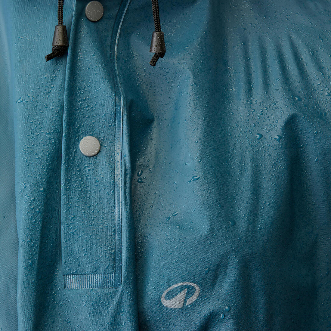 Poncho de pluie de randonnée - FORCLAZ MT 50 - 10L - GRIS