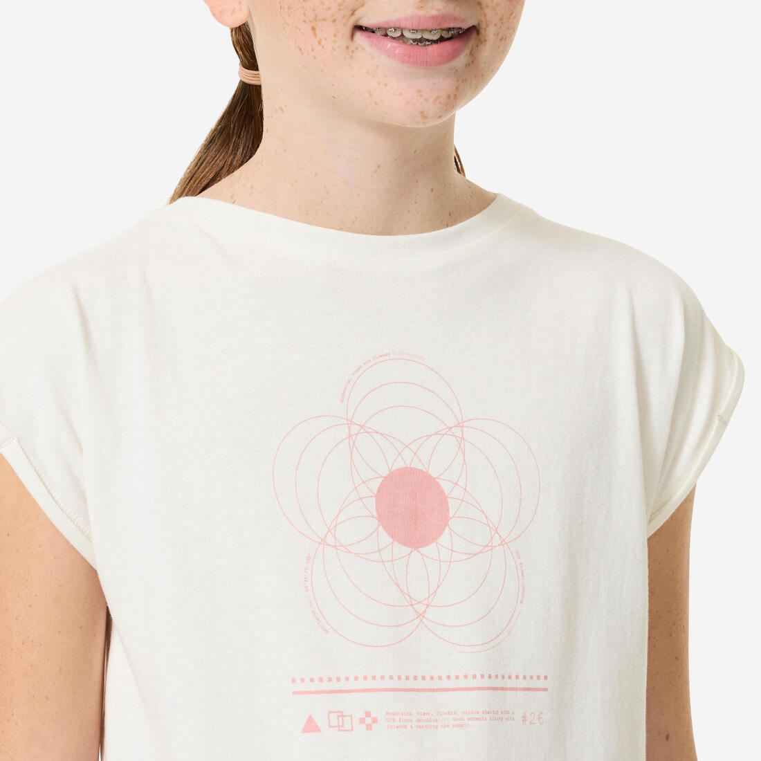T-Shirt de randonnée enfant 7-15 ans, NH100