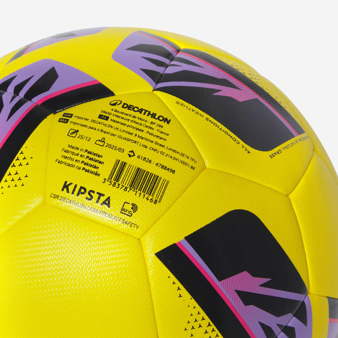 Ballon de football Hybride FIFA BASIC CLUB BALL taille 5