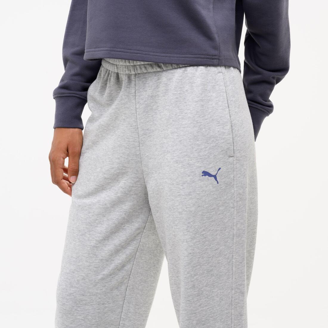 Pantalon de jogging confortable femme, gris