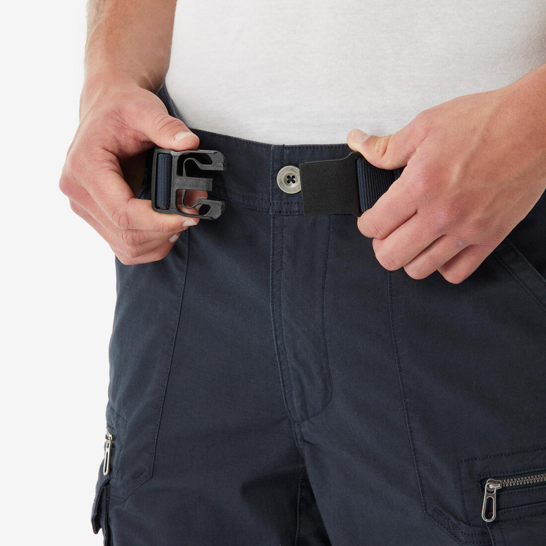 Pantalon de randonnée homme, NH500 Cargo