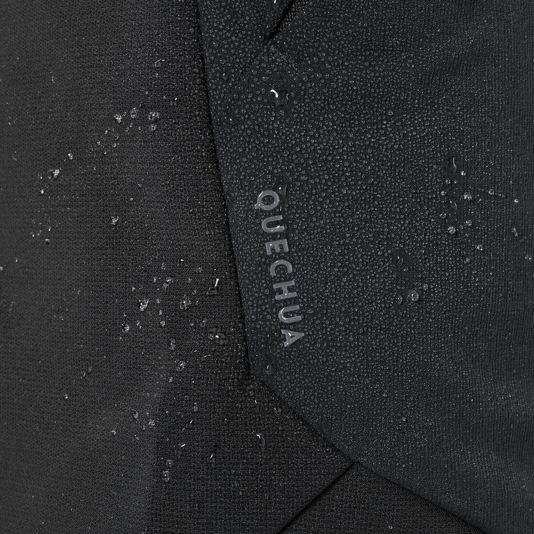 Pantalon de randonnée softshell - mh550 noir - enfant 7-15 ans
