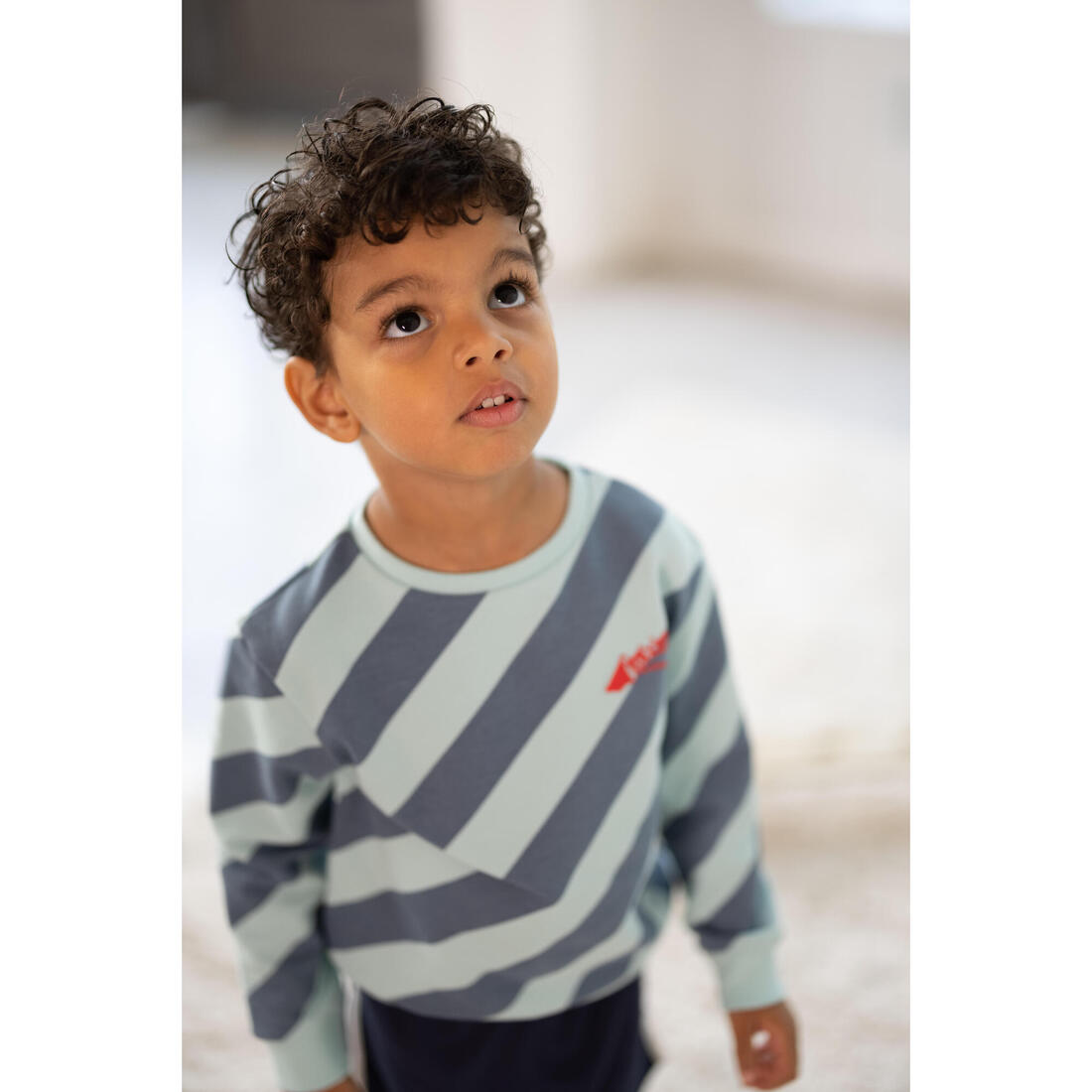 Sweat decat'oons imprimé beige baby gym enfant