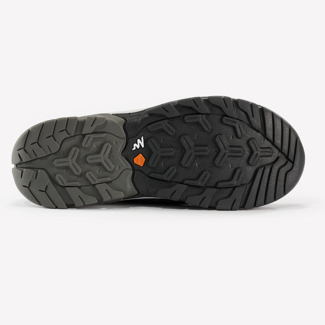 Chaussures imperméables de randonnée enfant avec lacet -CROSSROCK - 35-38
