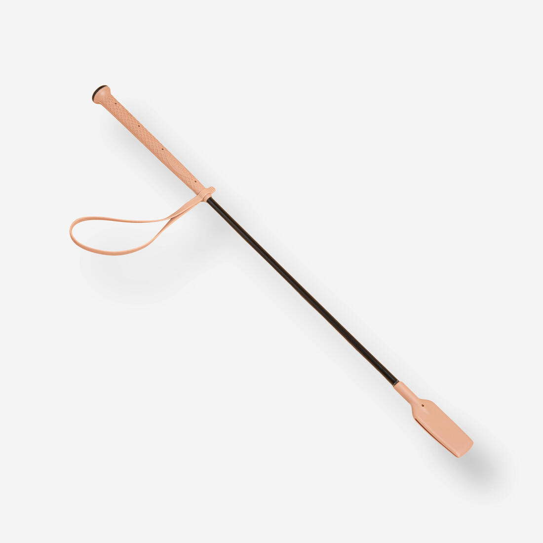 Cravache équitation 500 beige - 58 cm