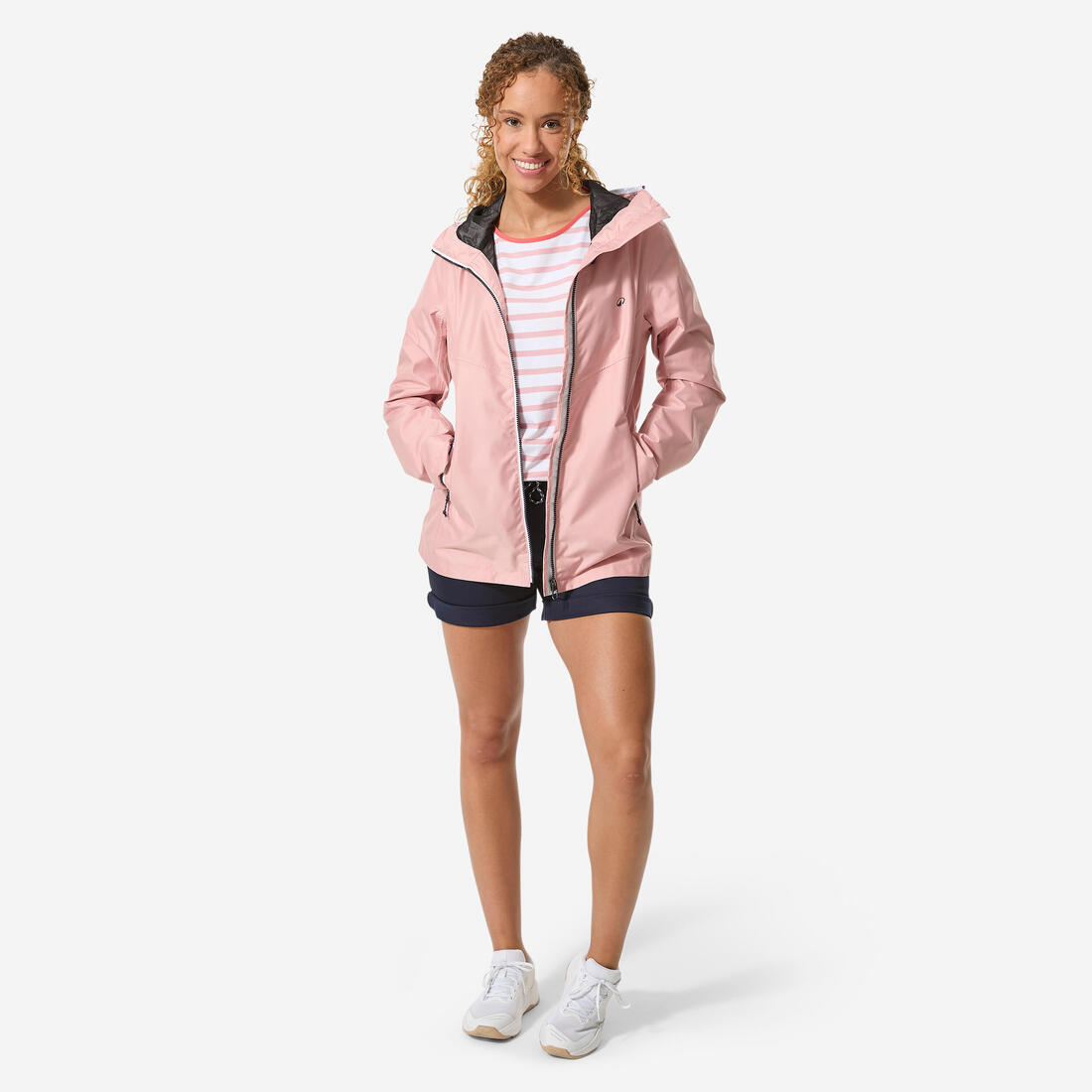Veste imperméable et coupe vent de voile femme, 100
