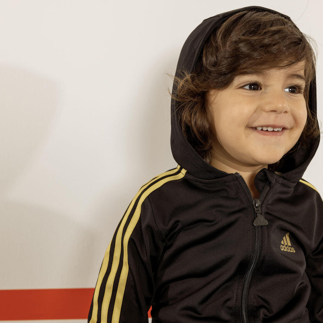 Survêtement adidas bébé noir or