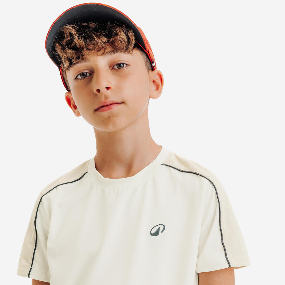 T-shirt de tennis Junior col rond - TTS DRY JR