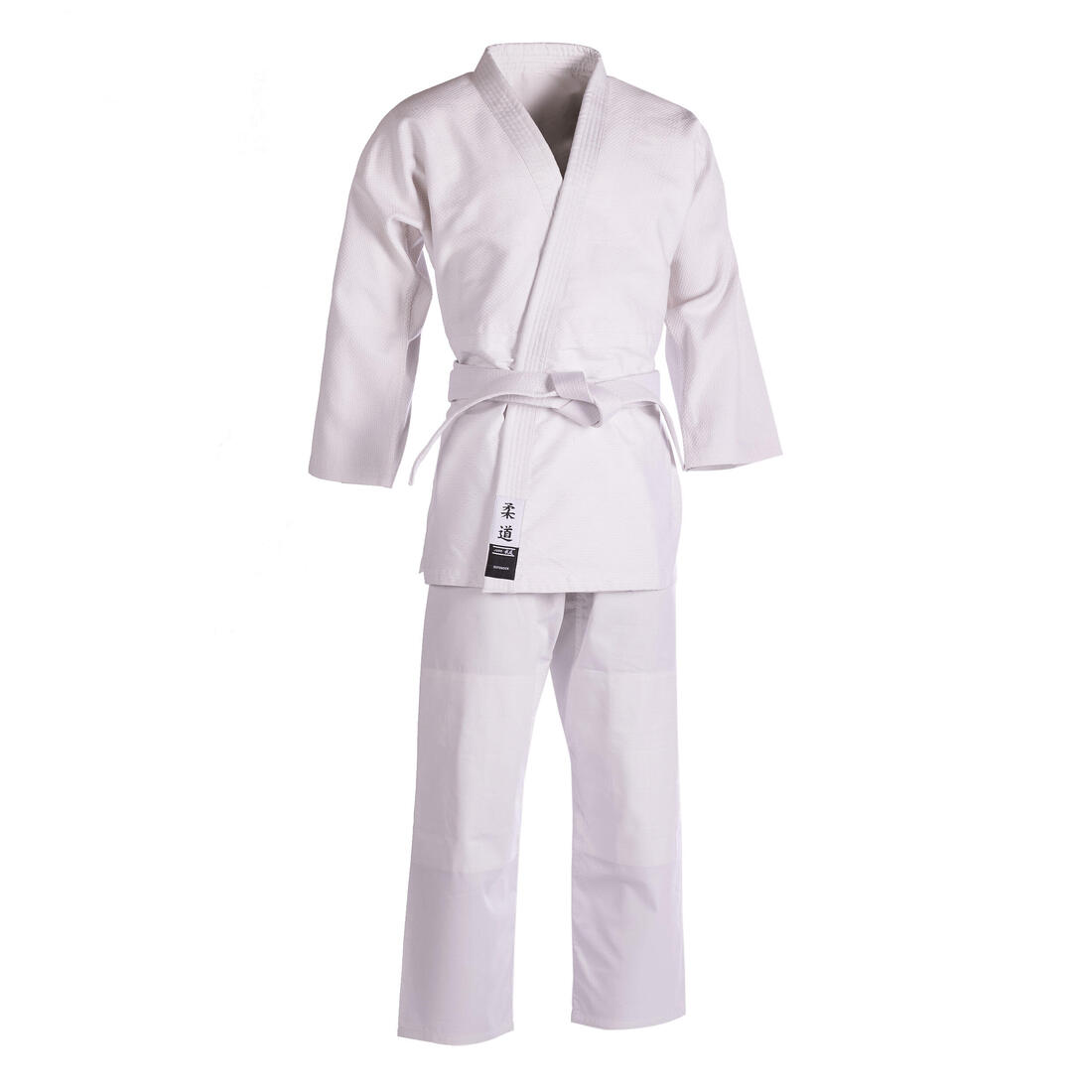 Kimono de judo pour débutant adulte, blanc