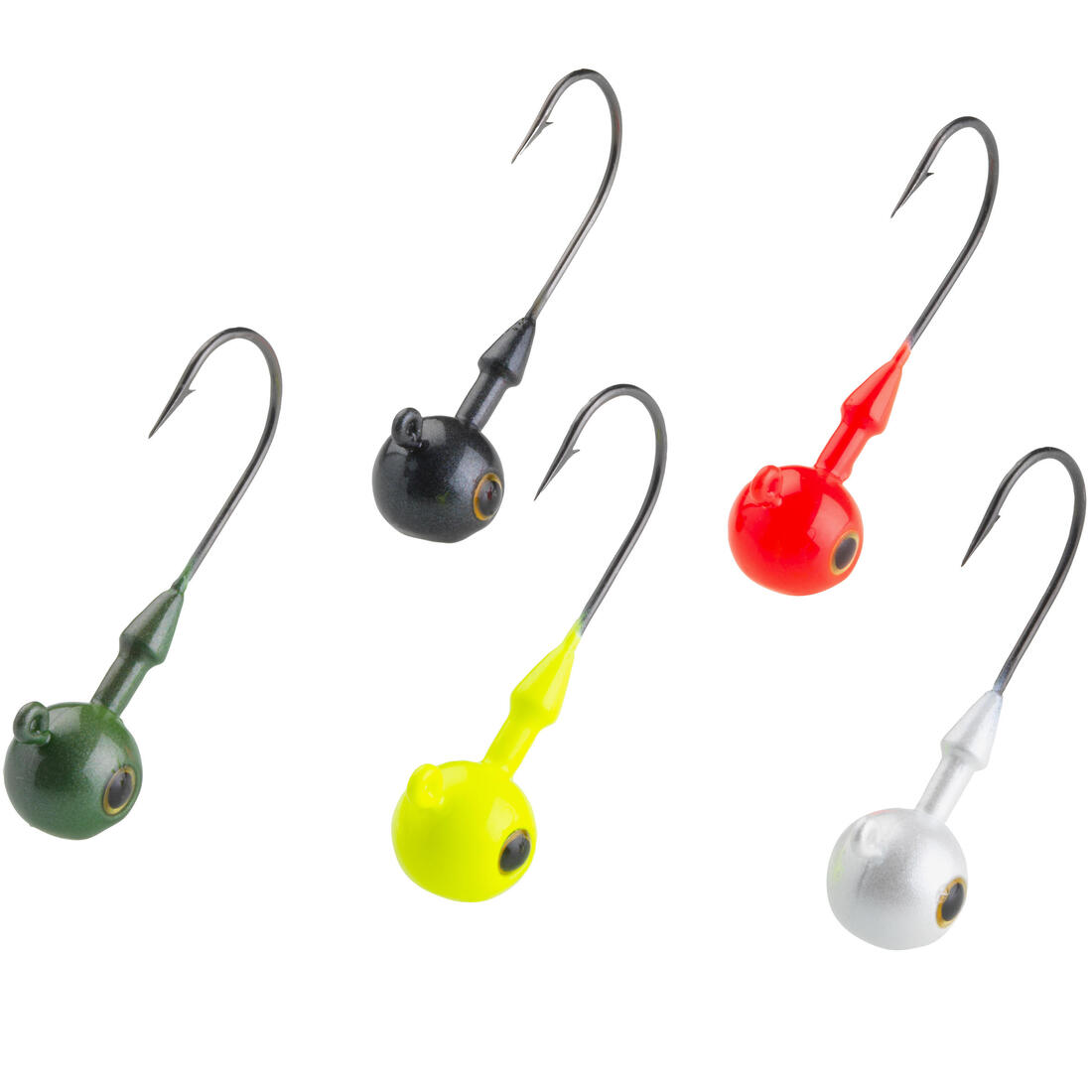 Tête plombée colorée pêche aux leurres souples tp rd colo 10gr