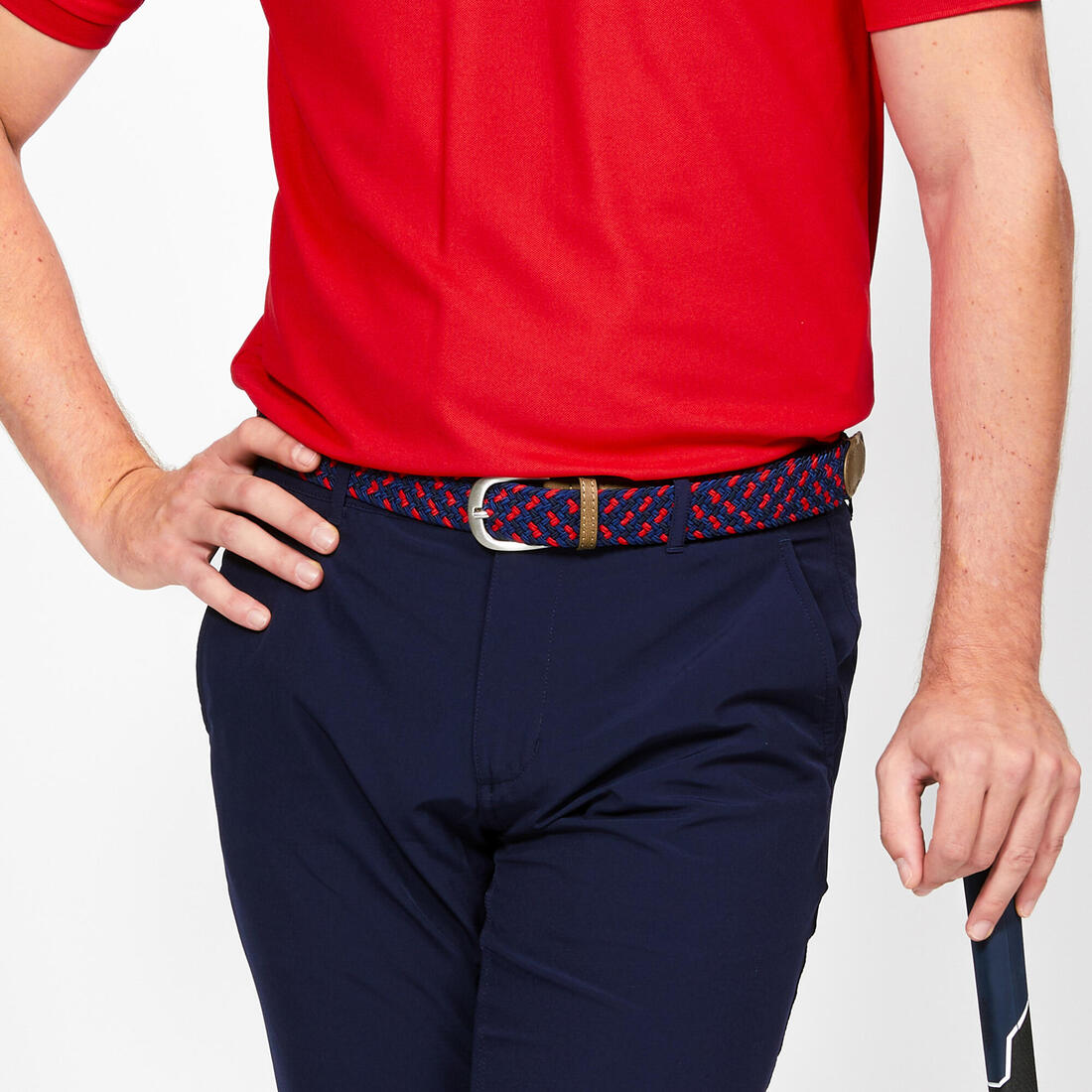Ceinture de golf tressée élastique & extensible