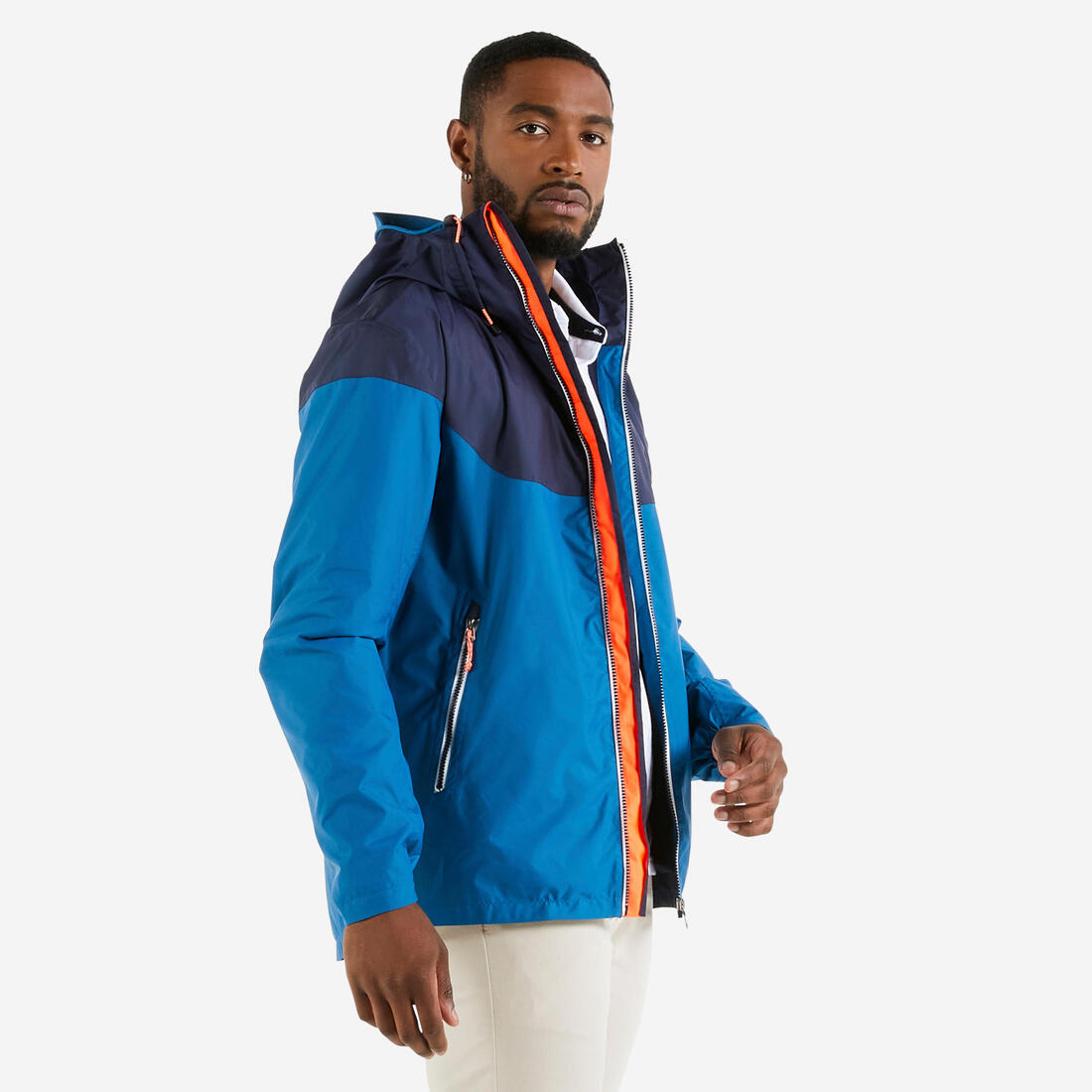 Veste imperméable de voile - veste de pluie coupe vent sailing 100