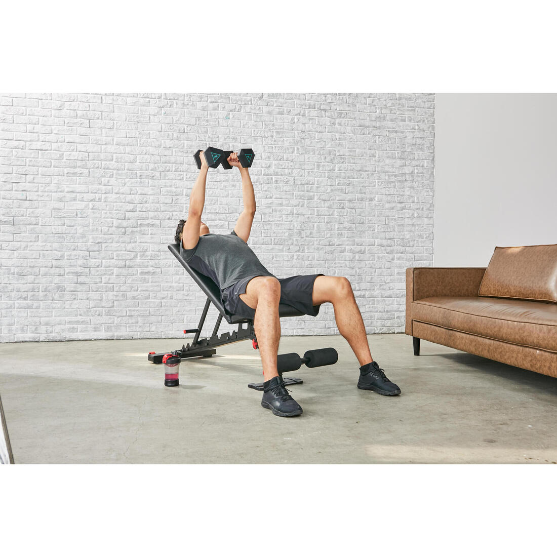 Banc de musculation renforcé inclinable / déclinable