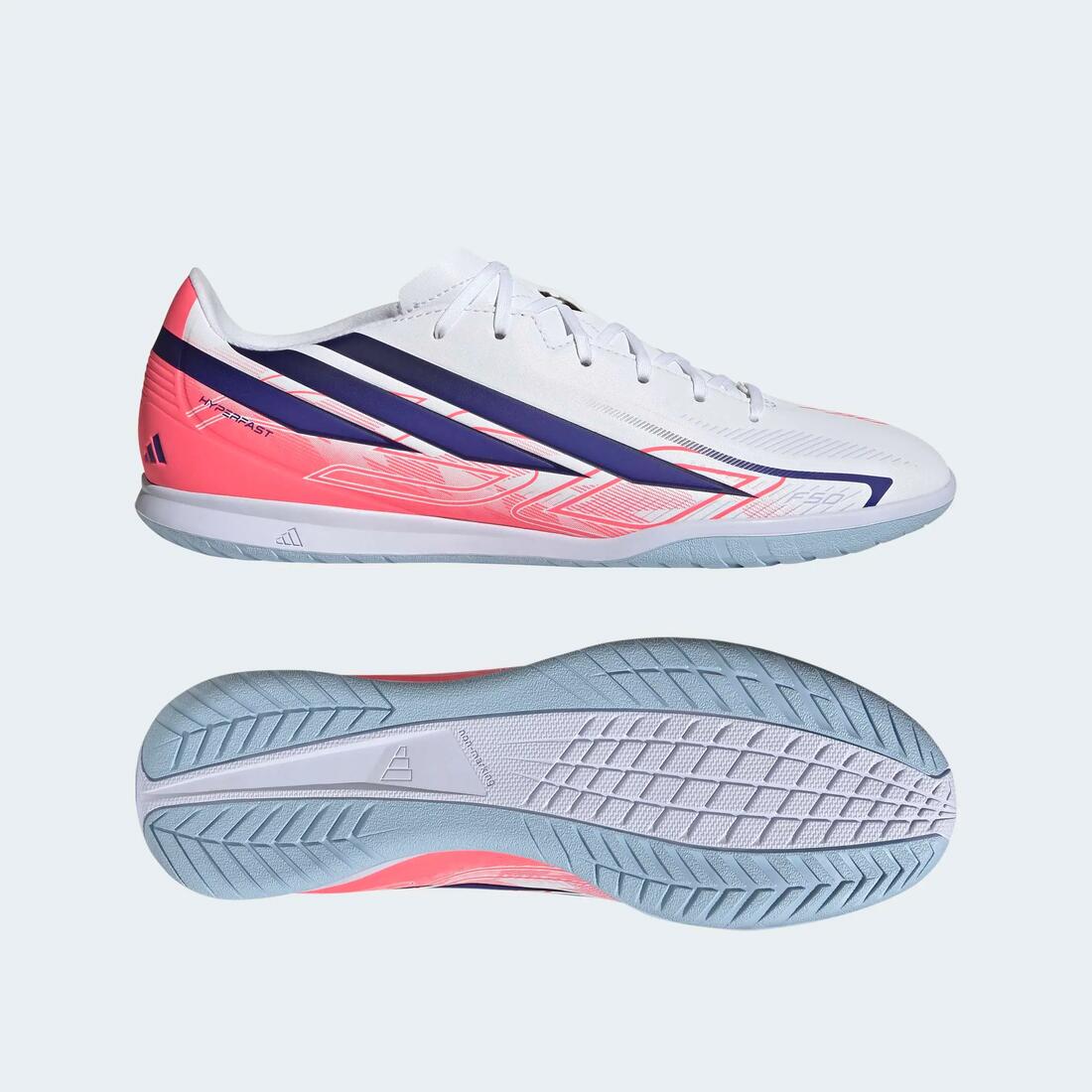 adidas F50 Club Futsal chaussure Adulte Blanc/Violet