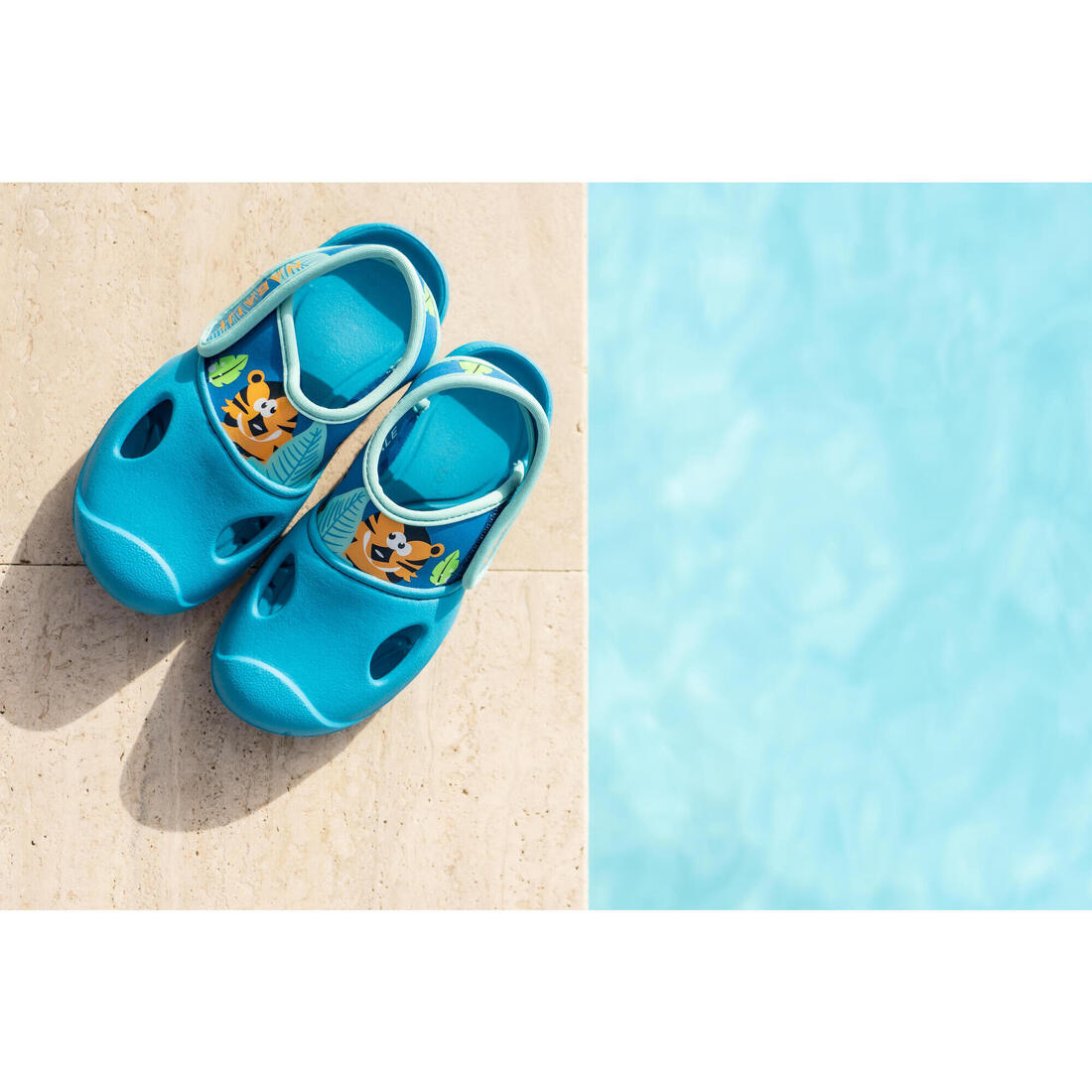 Chaussure Sabot Piscine bébé CLOG 500 Panda