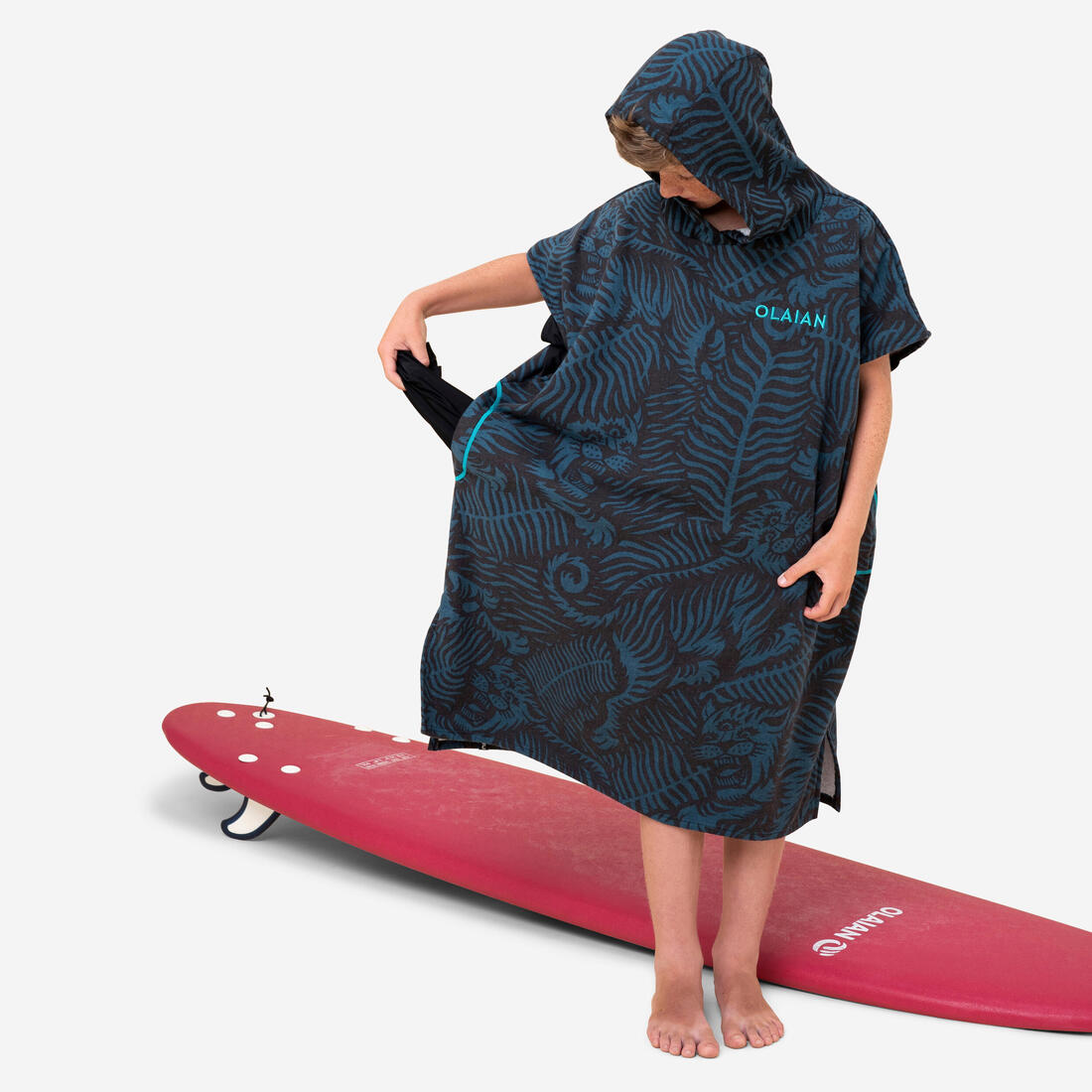 Poncho surf Enfant 135 à 160 cm - 550 Mood