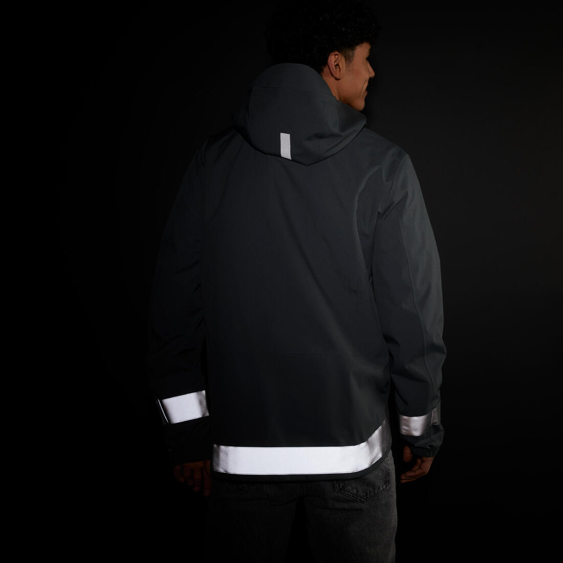 VESTE PLUIE VELO VILLE VISIBILITE NUIT 540 HOMME