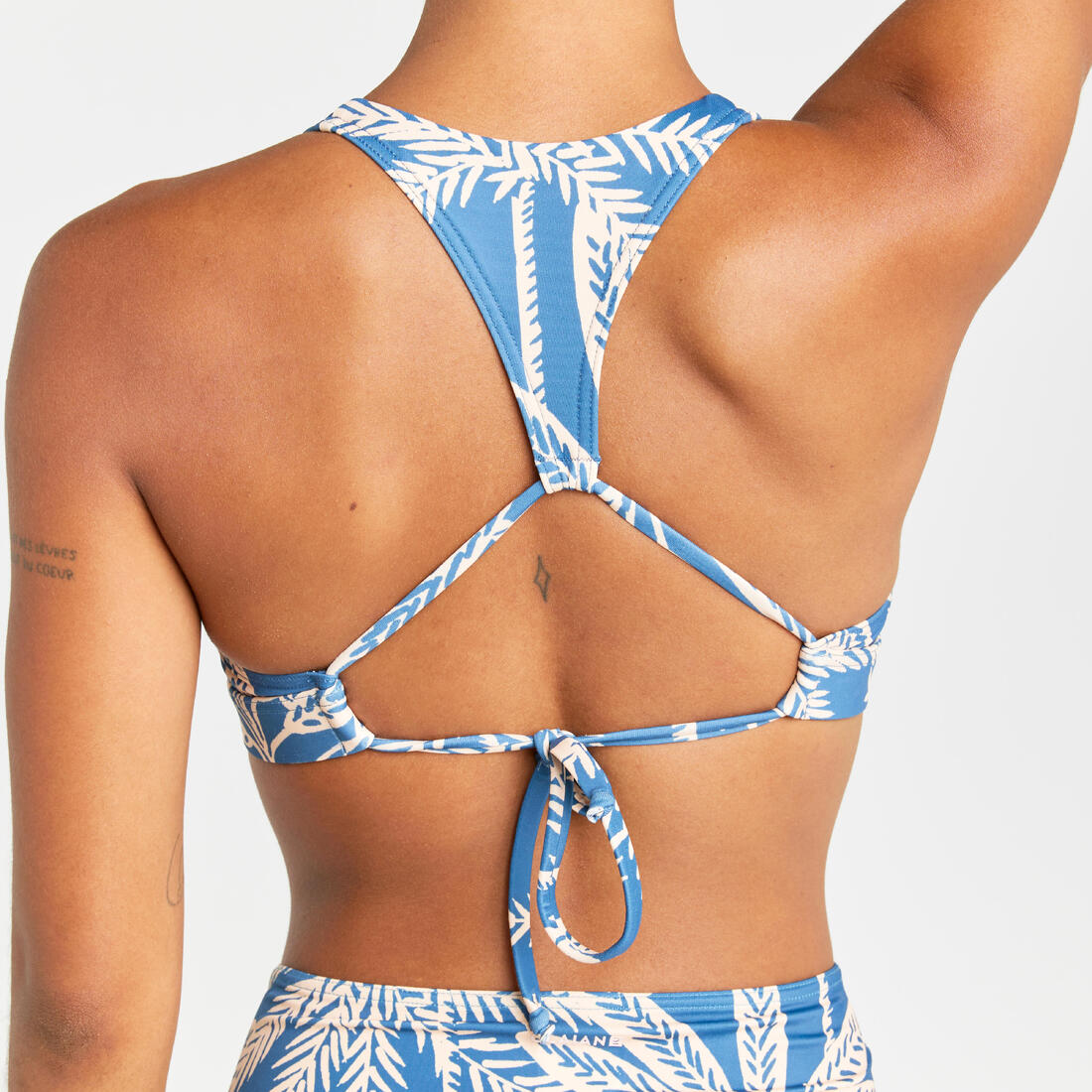 Haut de maillot de bain brassière de surf femme réglable dos agatha surf