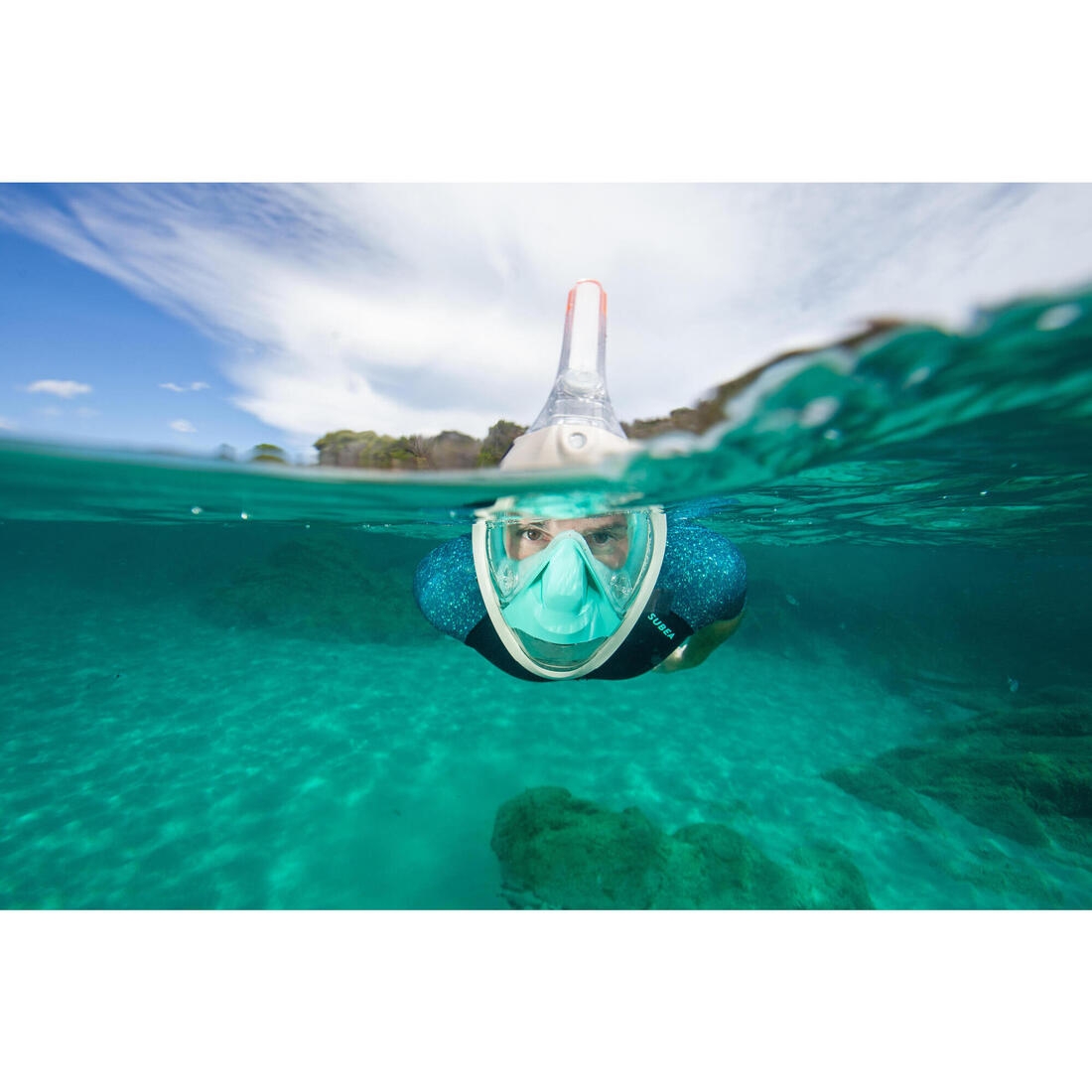 Masque snorkeling immersion Easybreath 900 > 10 ans