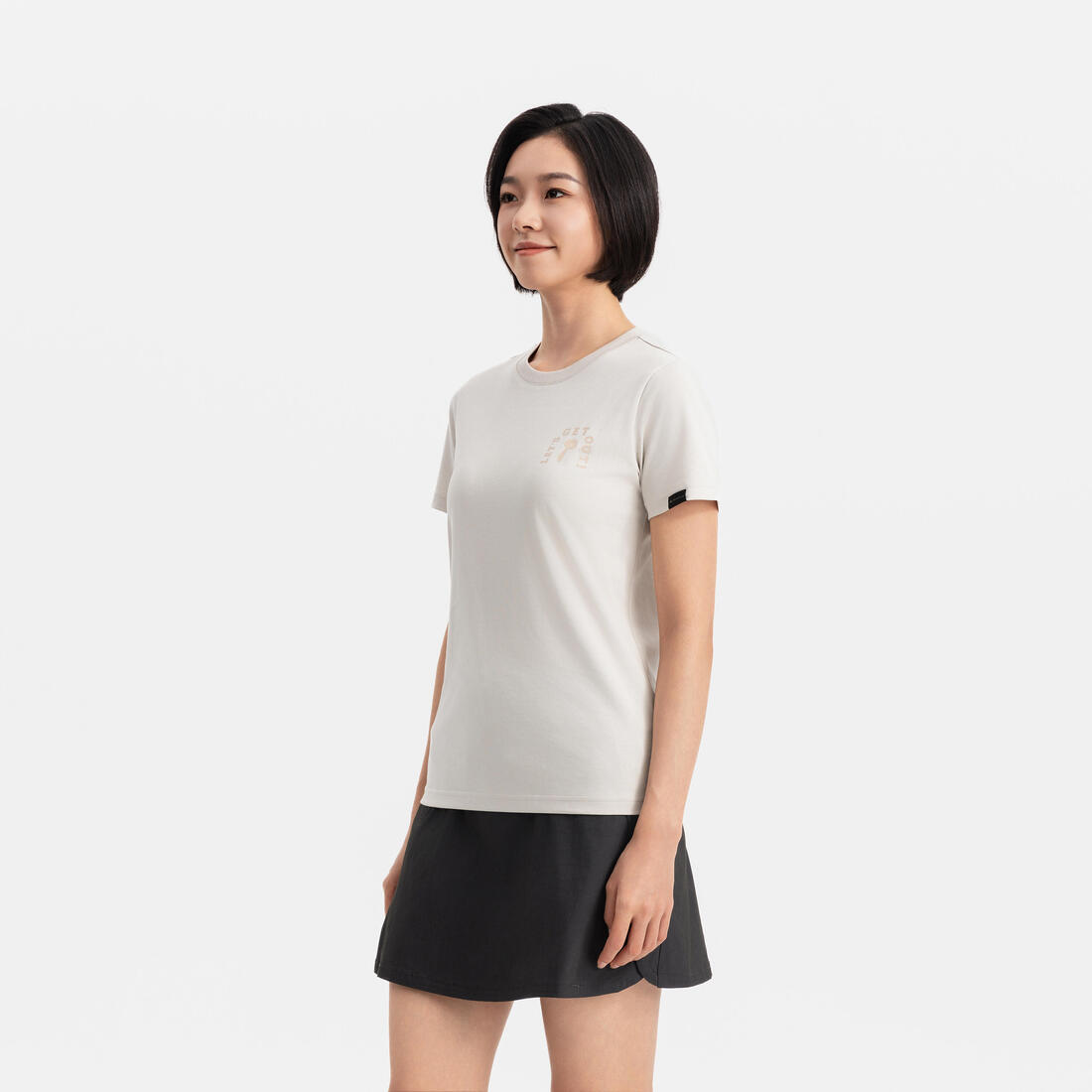 Jupe short de randonnée - nh500 - femme