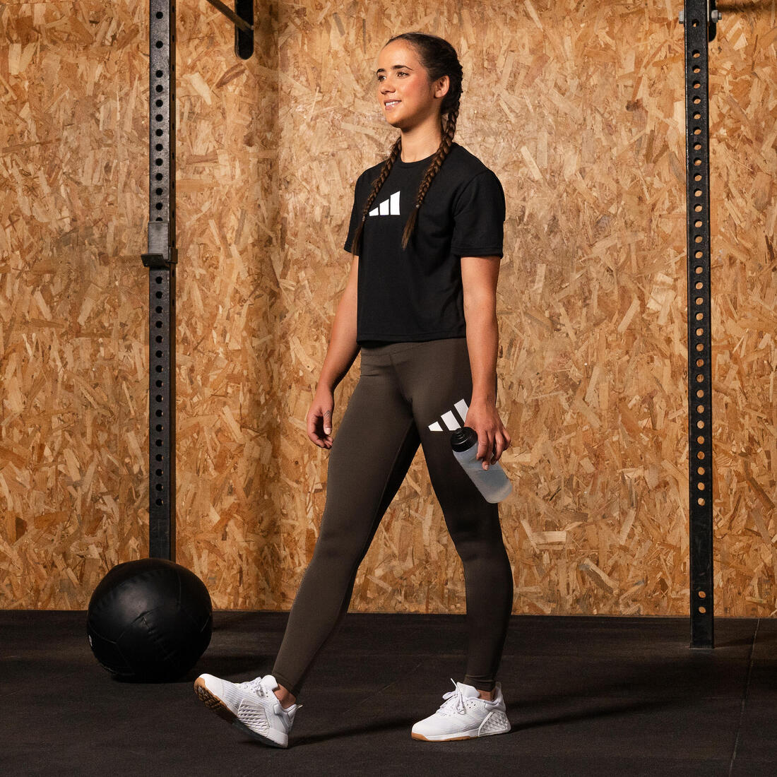 T-shirt imprimé logo femme
