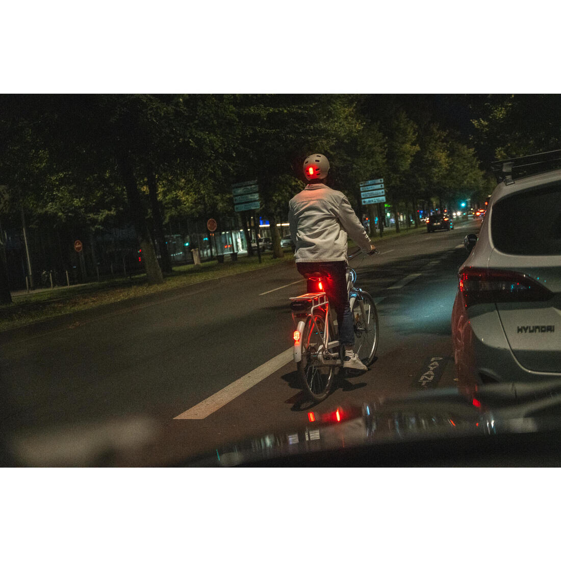 ECLAIRAGE VELO SL510 AVANT/ARRIERE USB CLIP