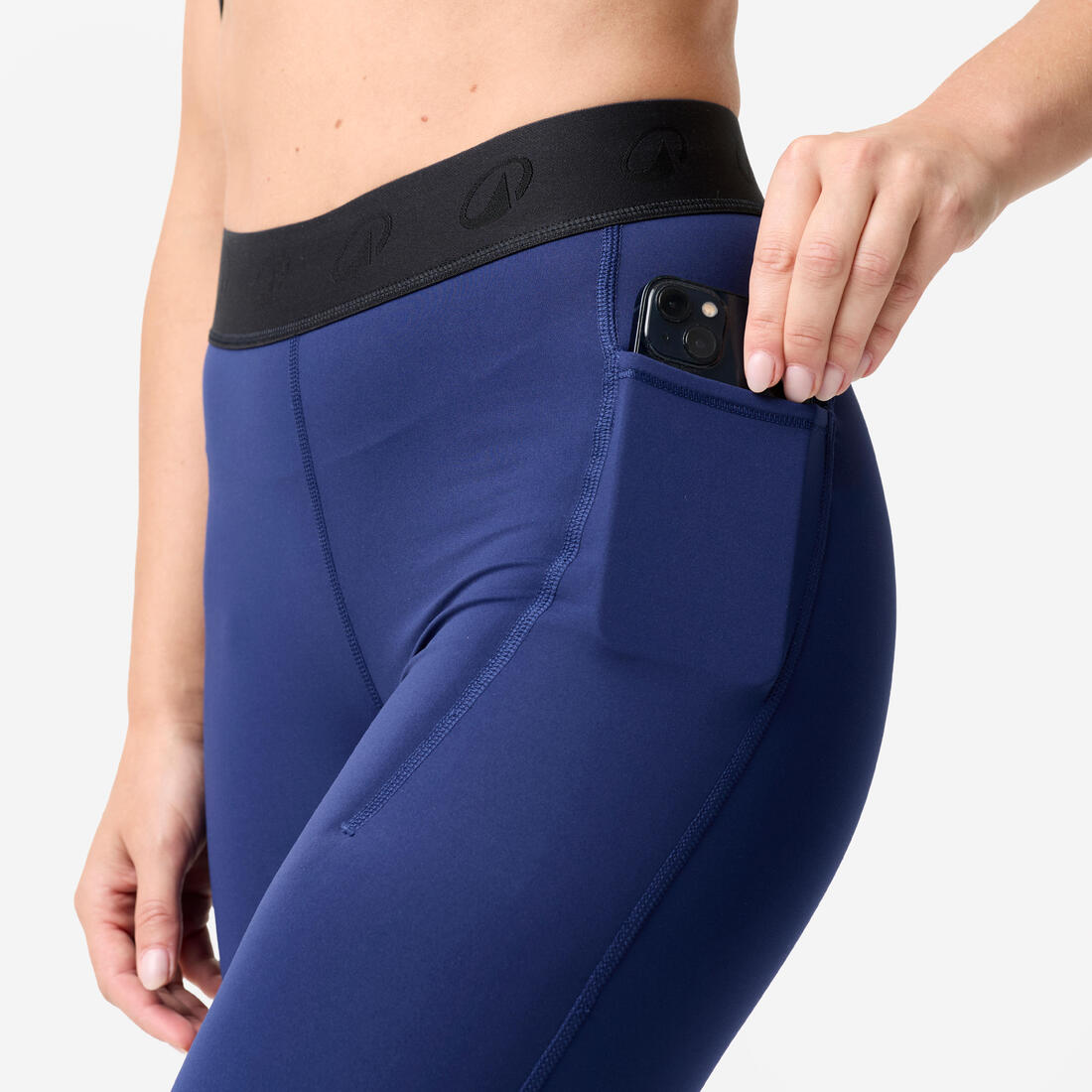 Legging de sport avec ceinture élastiquée femme