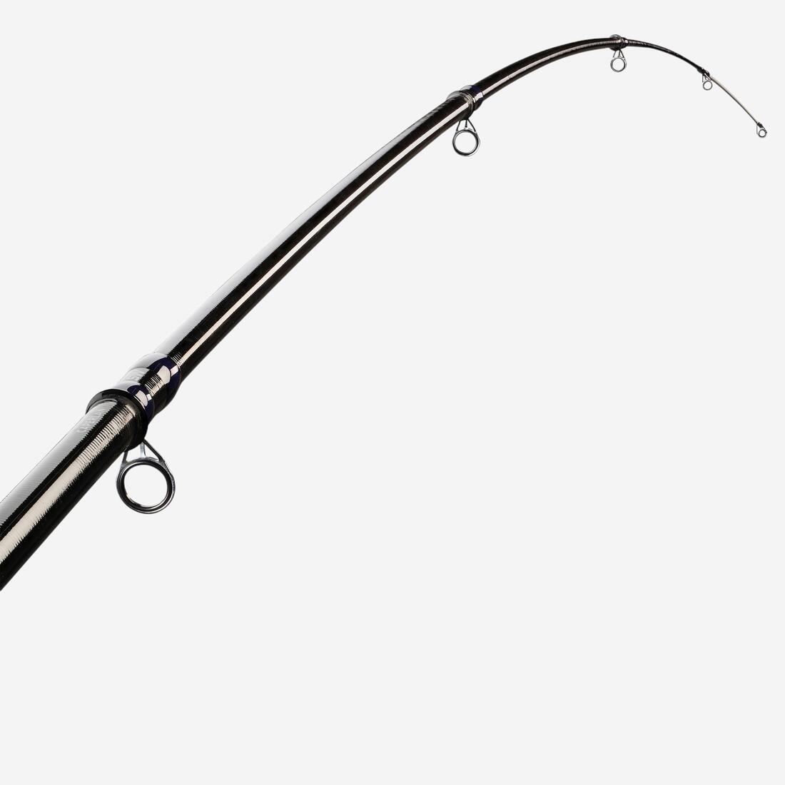 Ensemble de pêche en surfcasting canne et moulinet SYMBIOS-100 420 TELESCO